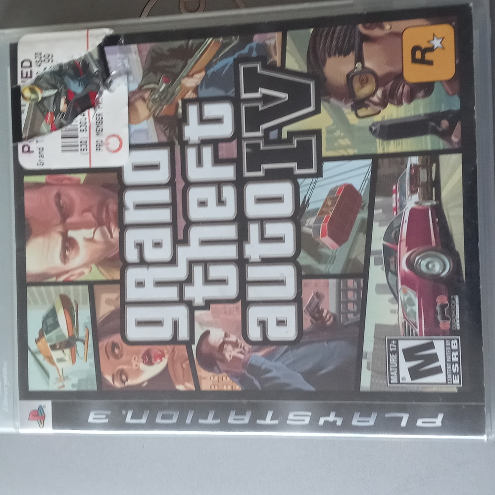 PS3 Grand Theft Auto IV